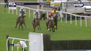 Video preview image for Newbury 16:30 - West Berkshire Mencap Handicap Chase (3)