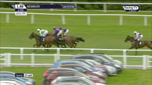 Video preview image for Newbury 13:40 - Bet In-Running On Racing At BetVictor Veterans' Handicap Chase (Leg 3) (2)