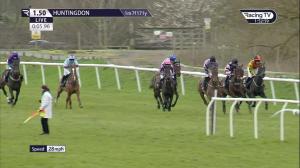 Video preview image for Huntingdon 13:50 - Join Racing TV Now Novices' Hurdle (4)