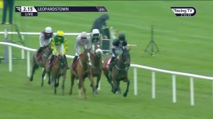 Video preview image for Leopardstown 14:15 - Connolly's Red Mills Irish EBF Auction Novice Hurdle
