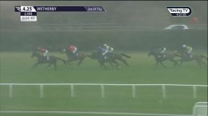 Video preview image for Wetherby 16:25 - Watch The Cheltenham Festival On Racing TV Handicap Chase (3)