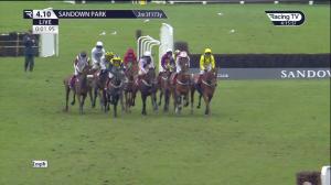 Video preview image for Sandown Park 16:10 - Anne Boleyn Novices' Handicap Hurdle (4)