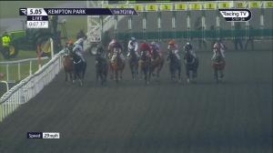 Video preview image for Kempton Park 17:05 - Extra Place Races Throughout Cheltenham Handicap (Qualifier) (4)