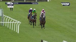 Video preview image for Exeter 13:50 - Virgin Bet Daily Price Boosts 'National Hunt' Maiden Hurdle (4)