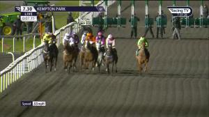 Video preview image for Kempton Park 19:30 - Read Nicky Henderson's Cheltenham Blog@unibetracing Fillies' Handicap (Qualifier) (5)