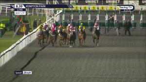 Video preview image for Kempton Park 20:30 - Unibet Non-Runner No-Bet All Cheltenham Races Handicap (6)