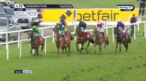 Video preview image for Sandown Park 13:15 - Racing Only Bettor Podcast Juvenile Handicap Hurdle (3)