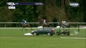 Video preview image for Ayr 16:30 - Virgin Bet Daily Price Boosts Novices' Hurdle (4)