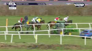 Video preview image for Market Rasen 14:05 - Download The rhino.bet App Handicap Hurdle (5)