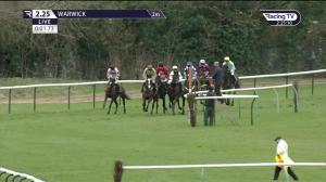 Video preview image for Warwick 14:25 - Racing TV Profits Returned To Racing Novices' Hurdle (Qualifier) (4)