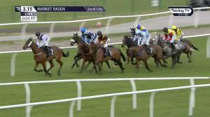 Video preview image for Market Rasen 15:15 - Get Cheltenham Ready At rhino.bet Handicap Hurdle (4)