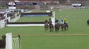 Video preview image for Stratford-on-Avon 15:50 - Service With A Smile Oncourse Bookmakers Novices' Hunters' Chase (5)