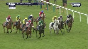 Video preview image for Cheltenham 14:10 - Brown Advisory Novices' Chase (Broadway) (Grade 1) (1) 