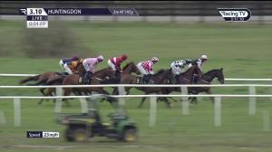 Video preview image for Huntingdon 15:10 - Every Race Live On Racing TV Novices' Hurdle (4)