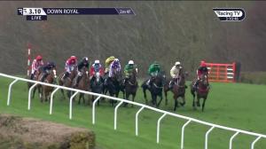 Video preview image for Down Royal 15:10 - Powered By Bluegrass Novice Handicap Hurdle