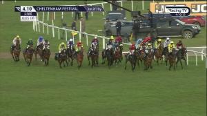 Video preview image for Cheltenham 16:10 - St. James's Place Festival Challenge Cup Open Hunters' Chase (2)
