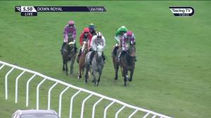 Video preview image for Down Royal 17:50 - Bluegrass Horse Feeds Mares I.N.H. Flat