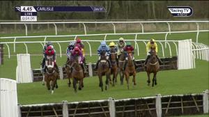 Video preview image for Carlisle 16:45 - Join RacingTV Now Handicap Hurdle (5)