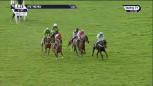 Video preview image for Wetherby 15:25 - Mabel and Ted Fountain Memorial Handicap Hurdle (4)