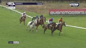 Video preview image for Warwick 14:50 - Every Race Live On Racing TV Novices' Handicap Chase (5)
