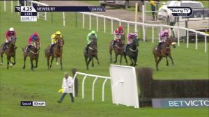Video preview image for Newbury 16:25 - Colleagues Celebration Of Business Handicap Chase (3)