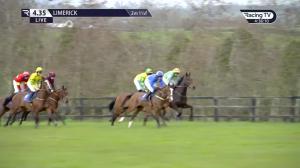 Video preview image for Limerick 16:35 - Limerick Racecourse Novice Handicap Chase 