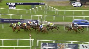 Video preview image for Carlisle 16:45 - Go North Red Rum Series Final Handicap Chase (2)