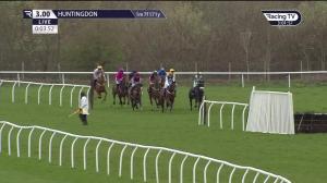 Video preview image for Huntingdon 15:00 - Pete Bowers Retirement Race Maiden Hurdle (4)