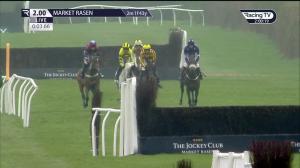 Video preview image for Market Rasen 14:00 - Follow Us On Twitter @betrhino Handicap Chase (5)