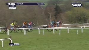Video preview image for Taunton 15:15 - Jobseekers Recruitment Services 50th Anniversary Handicap Hurdle (4)