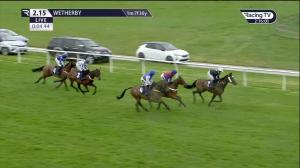 Video preview image for Wetherby 14:15 - Join Racing TV Now Novices' Handicap Chase (5)