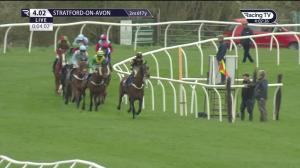 Video preview image for Stratford-on-Avon 16:02 - Crown Workforce Management Handicap Hurdle (5)