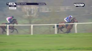 Video preview image for Wincanton 14:50 - Chard Novices' Handicap Chase (5)