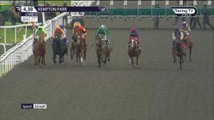 Video preview image for Kempton Park 16:30 - Unibet 3 Uniboosts A Day Handicap (Qualifier) (6)