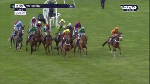 Video preview image for Wetherby 14:35 - Join Racing TV Now Maiden Hurdle (4)