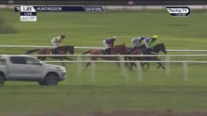 Video preview image for Huntingdon 13:05 - Every Race Live On Racing TV Novices' Handicap Chase (4)