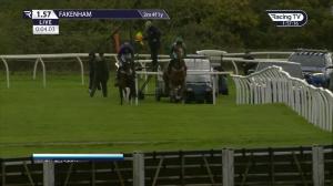Video preview image for Fakenham 13:57 - Fisher Electrical Juvenile Maiden Hurdle (4)
