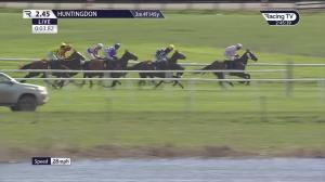 Video preview image for Huntingdon 14:45 - Join Racing TV Now Novices' Handicap Hurdle (4)
