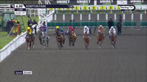 Video preview image for Kempton Park 18:00 - Unibet Horserace Betting Operator Of The Year Handicap (6)