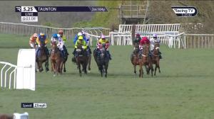 Video preview image for Taunton 17:25 - Evening Meeting Thursday 27th April Open Maiden National Hunt Flat (5)