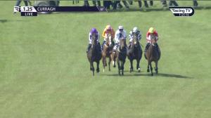 Video preview image for Curragh 13:25 - Irish Racehorse Experience At Ins Irish EBF Maiden