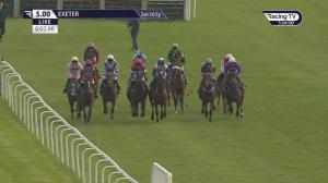 Video preview image for Exeter 17:00 - Dolphin Inn St Marychurch Mares' 'National Hunt' Maiden Hurdle (4)