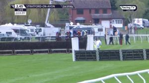 Video preview image for Stratford-on-Avon 14:45 - David Spencer 60th Birthday Cup Novices' Handicap Chase (5)