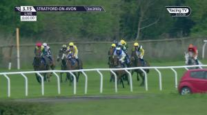 Video preview image for Stratford-on-Avon 15:15 - NAF Five Star Metazone Handicap Hurdle (5)