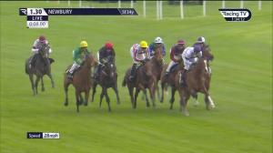 Video preview image for Newbury 13:30 - Dubai Duty Free Golf World Cup EBF Maiden Stakes (4)
