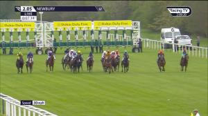 Video preview image for Newbury 14:05 - Dubai Duty Free Handicap (3)