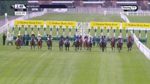 Video preview image for Newbury 14:40 - Dreweatts Maiden Fillies' Stakes (4)