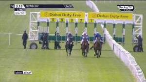 Video preview image for Newbury 15:15 - Darley Novice Stakes (2)