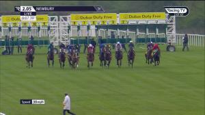 Video preview image for Newbury 14:05 - Dubai Duty Free Stakes (Fred Darling) (Group 3) (1)