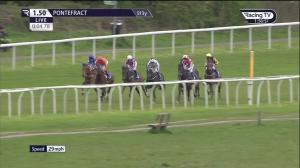 Video preview image for Pontefract 13:50 - Northern Commercials Iveco E-Daily, Zero Emissions EBF Restricted Novice Stakes (5)